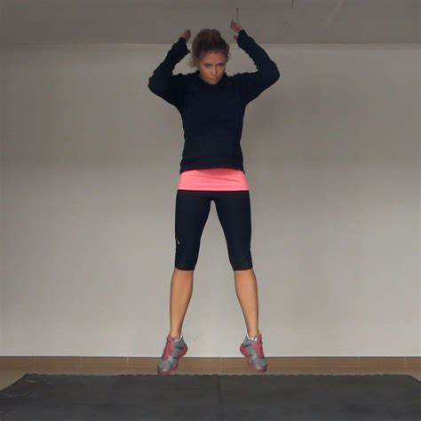 The Drop Squat Jump Exercise is a great way to build strength and power in your legs and ...