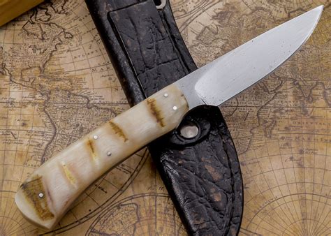 Buy Arno Bernard Knives: Scavenger Series - Jackal - Sheep Horn with ...