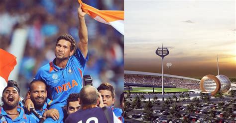 [ Varanasi Cricket Stadium ] Sachin Tendulkar Reaches Banaras For The ...