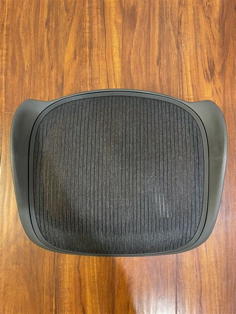 Authentic Herman Miller Aeron Chair Seat Pan 3D01 Graphite Size Medium “B” | eBay