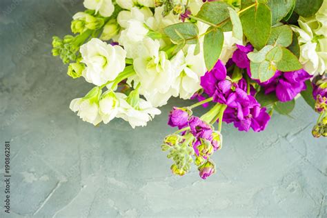 Beautiful snapdragon flowers in a bouquet Stock Photo | Adobe Stock