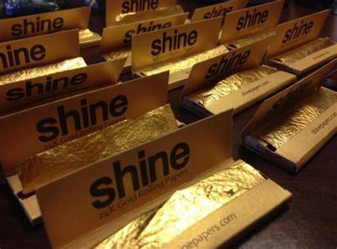 Shine 24K Gold Rolling Papers