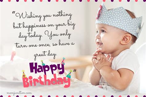 25 Of the Best Ideas for 1st Birthday Quotes for son - Home, Family, Style and Art Ideas