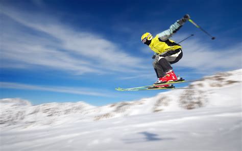 sky, Sport, Flying, Snow, Winter, Jumping Wallpapers HD / Desktop and ...