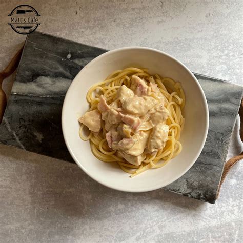 Slimming World Syn Free Chicken Spaghetti Carbonara Recipe | Matt's Cafe