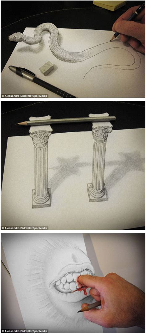 Serius Shite Mk4 !!!: KREATIF - Lukisan Dari Pensil Yang Sangat 3D (12 ...