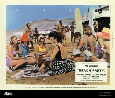 Beach party 1963 hi-res stock photography and images - Alamy