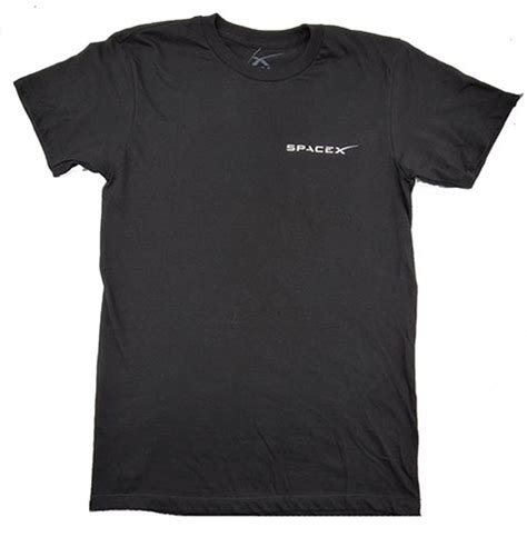 SpaceX Logo Tee- Black