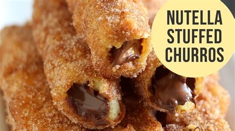 Nutella Stuffed Churros - YouTube