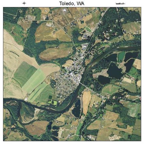 Aerial Photography Map of Toledo, WA Washington