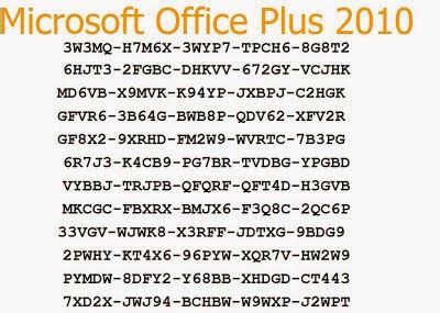 SoftwareBasket: Microsoft Office 2010 All Product Keys,Keygen, Serial ...