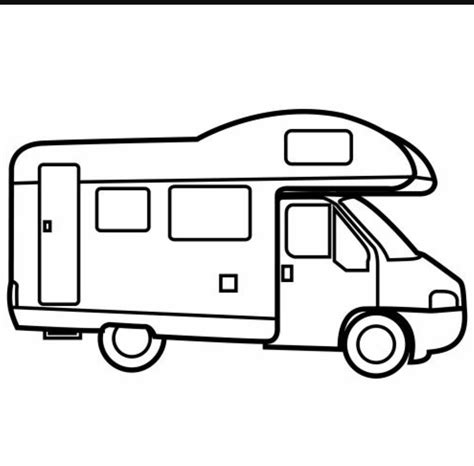 Free Printable Camper Coloring Pages - Printable Templates