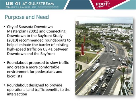 Project Overview Roundabout proposed at US 41 and Gulfstream Ave - ppt download