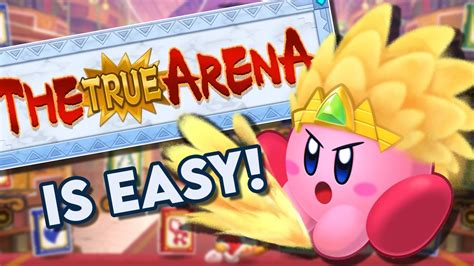 Kirby's Return to Dream Land Deluxe True Arena guide, unlock