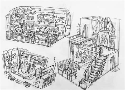 Science Lab Drawing at PaintingValley.com | Explore collection of Science Lab Drawing