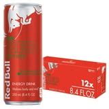 Red Bull Red Edition Watermelon Energy Drink, 8.4 fl oz, Pack of 12 Cans - Walmart.com