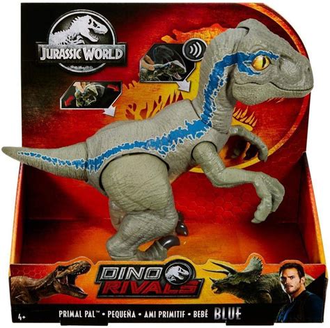 Jurassic World Baby Blue Dino Velociraptor – Mattel — Juguetesland