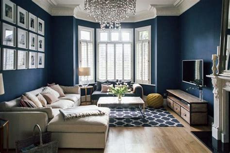 10 Blue and Grey Living Room Color Ideas - Dream House