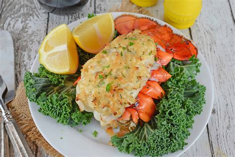 Stuffed Lobster Tails - A Delicious baked lobster tail recipe