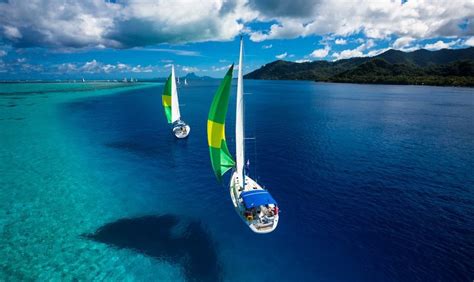 sailing regatta, tahiti photo | One Big Photo