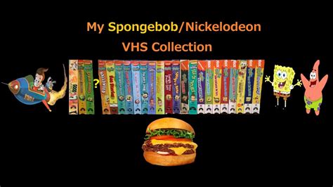 My SpongeBob/Nickelodeon VHS Collection - YouTube