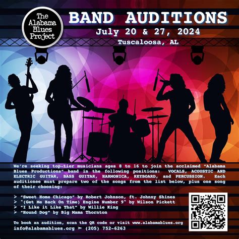 "Alabama Blues Productions" Band Auditions | AlabamaBluesProject