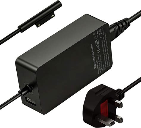 65W Surface Pro Charger Compatible for Both Microsoft: Amazon.co.uk: Electronics