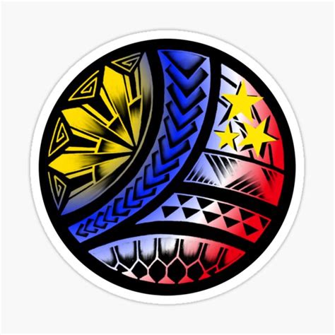 "Philippines tribal art" Sticker for Sale by attracdionz | Redbubble