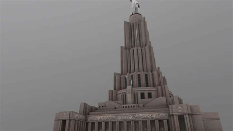 Palace of Soviets - 3D Model by pukamakara