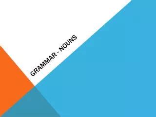 PPT - English Grammar Nouns-Gender PowerPoint Presentation, free download - ID:11127112