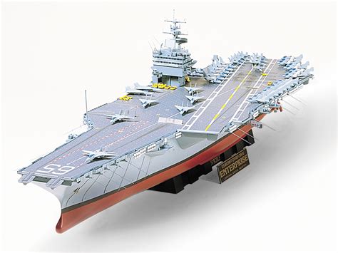 1/350 USS Enterprise Aircraft Carrier Plastic Model Kit - Canada Hobbies