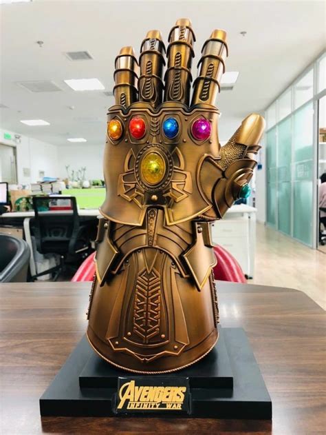 Thanos Infinity Gauntlet Full Metal 1:1 Wearable Cosplay Infinity Stones USA Stock - Etsy