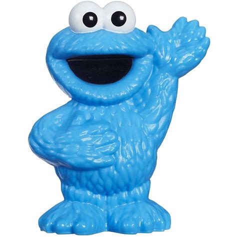 Playskool Sesame Street Sesame Street Friends Cookie Monster Figure ...