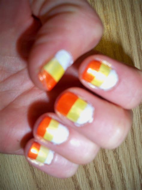 candy corn halloween nails | Nails, Halloween nails, My nails