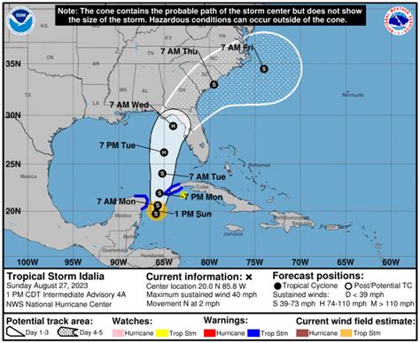 Tropical Storm Idalia Forms, Expected to Hit Florida as Hurricane Next ...