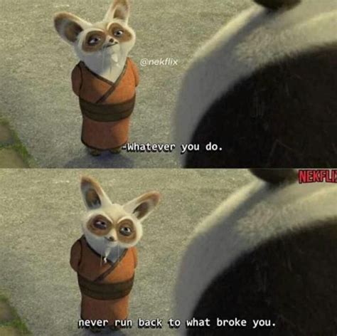 [image] yes master shifu | Cute inspirational quotes, Inspirational quotes disney, Cartoon quotes