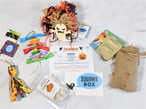 Squawk Box October 2020 Subscription Review - Hello Subscription