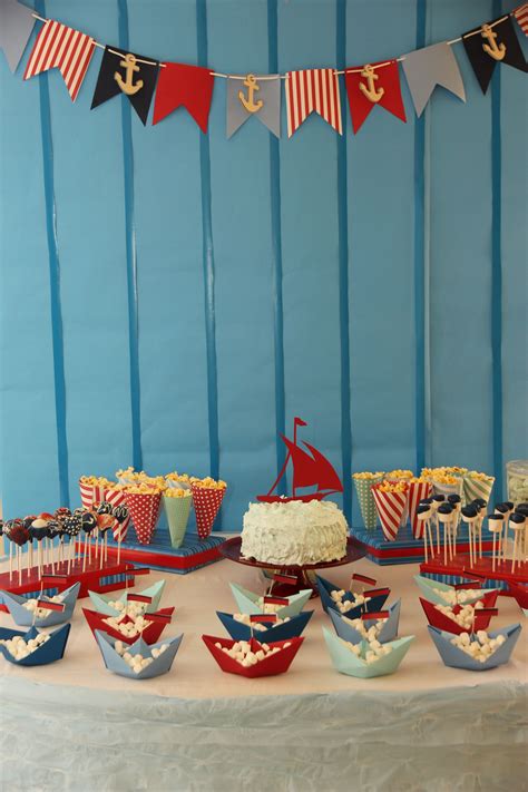 sailing boat birthday party | Boat birthday parties, Sailing party ...