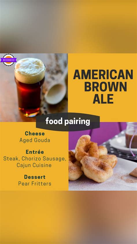 American Brown Ale Food Pairing | Beer tasting, Food pairings, Beer ...