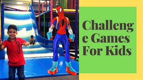 Challenge Games For Kids - YouTube