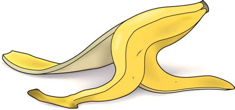 Banana Peel Clip Art, Vector Images & Illustrations - iStock