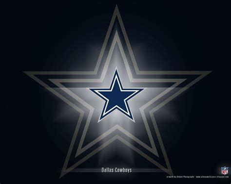 Download Dallas Cowboys Blue Logo Wallpaper | Wallpapers.com