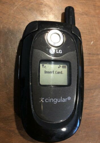 LG CG225 Flip Phone - Black (Cingular) EUC 652810719711 | eBay