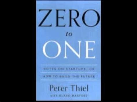 zero to one audiobook by peter a thiel | Audio books, Book cover, Start up