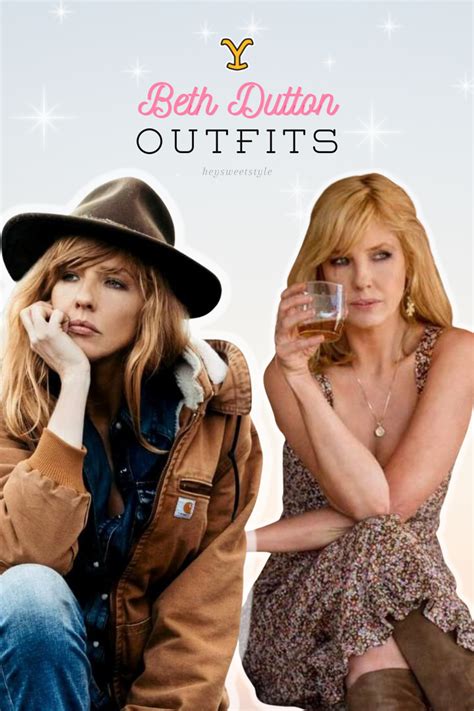 Beth Dutton Inspired Outfits Yellowstone Fashion - Hey Sweet Style