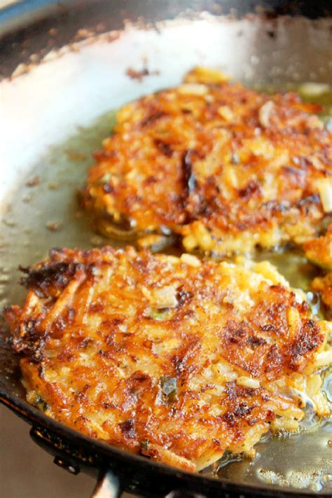 Potato and Cheese Latkes - Creole Contessa