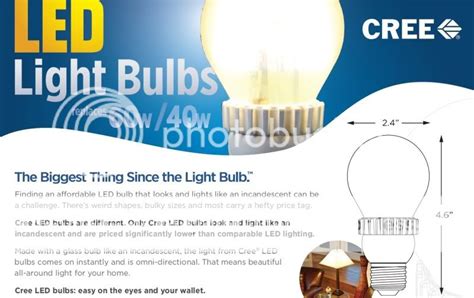 New Cree LED Light Bulbs | The Home Depot Community