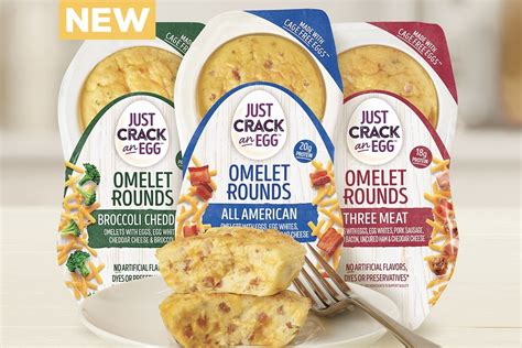 Just Crack an Egg releases microwaveable Omelette Rounds - Food & Beverage Industry News