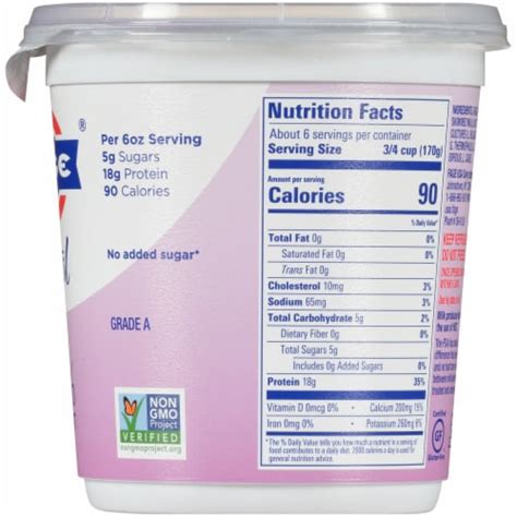 Fage® Total Plain 0% Milkfat Nonfat Greek Yogurt Tub, 32 oz - Kroger