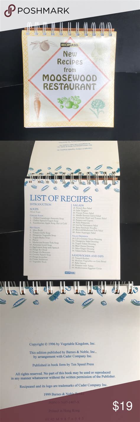 Cookbook, New Recipes from Moosewood Restaurant | New recipes, Cookbook ...